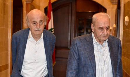 بري وجنبلاط: "توافق يستثني ملفاً"