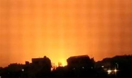 فيديو من ميفدون للحظة إستهداف سطح منزل