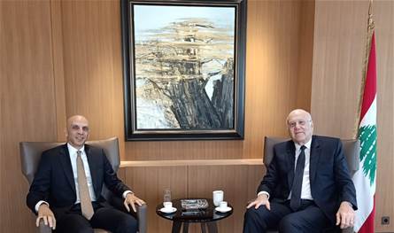 ميقاتي استقبل سفير مصر الجديد تميم خلاف.. بحث في العلاقات الثنائية بين البلدين واوضاع المنطقة