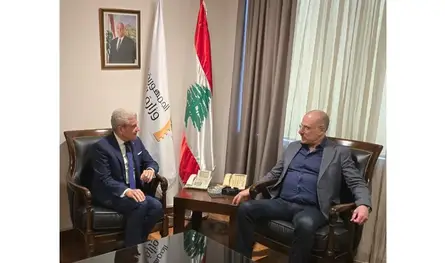 عبدالله أثار مع عيسى الخوري تفعيل المنطقة الصناعية في القريعة