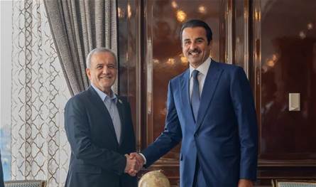 أمير قطر التقى الرئيس الإيراني في موسكو