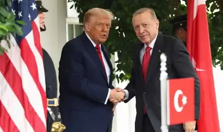 أردوغان يبحث مع ترامب تطورات هرمز واليمن وغزة