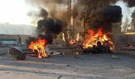 مقتل 10 أشخاص بانفجار اسطوانة أكسجين داخل سيارة إسعاف في باكستان