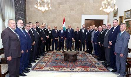 الرئيس عون: لا أحد يحمينا في لبنان إلا مؤسسات الدولة