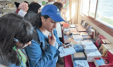 افتتاح معرض "الكتاب العربي" الثاني عشر في صور