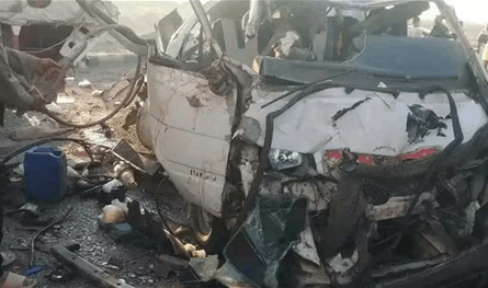 في حادث تصادم مروع بمصر.. مصرع 10 أشخاص وإصابة 19 آخرين